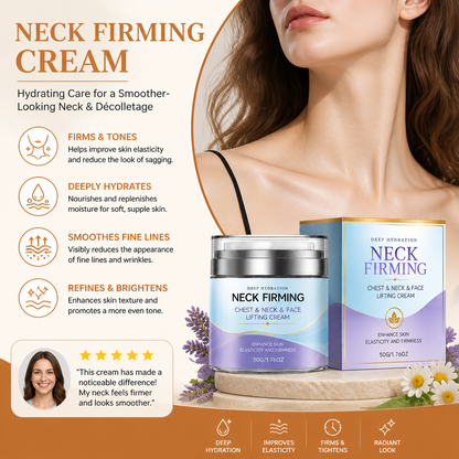 Neck Firming Cream – Hydrating Care for a Smoother-Looking Neck & Décolletage