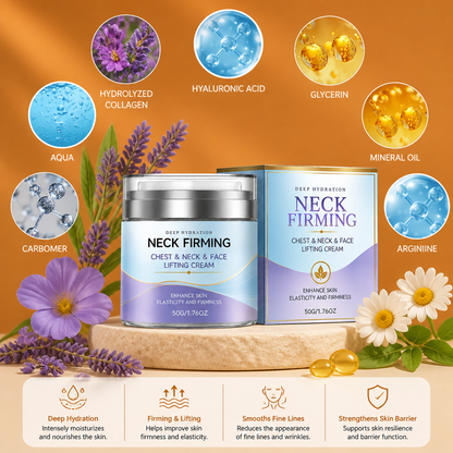 Neck Firming Cream – Hydrating Care for a Smoother-Looking Neck & Décolletage
