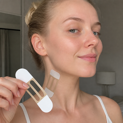 Invisible Neck Lift Tape – Discreet Adhesive Patches for a Firmer Look