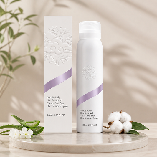 Gentle Hair Removal Spray with Calcium Thioglycolate for Smooth Skin