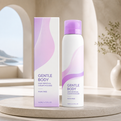 Gentle Body Hair Removal Mousse for Smooth Hydrated Skin