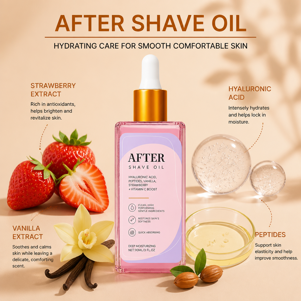After Shave Oil – Hydrating Care for Smooth Comfortable Skin