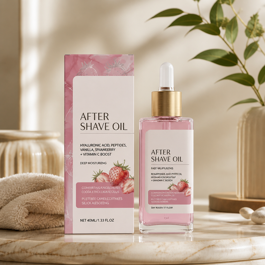 After Shave Oil for Smooth Hydrated Skin Care