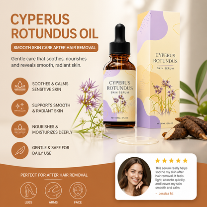 Cyperus Rotundus Oil – Smooth Skin Care After Hair Removal