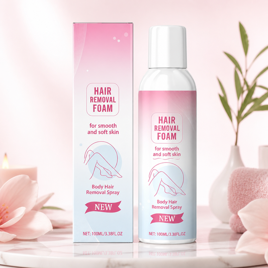 Gentle Hair Removal Spray with Moisturizing Skin Care Formula