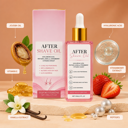 Nourishing After Hair Removal Oil for Smooth Soft Skin
