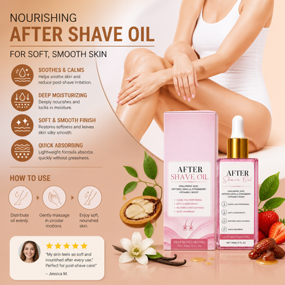 Nourishing After Hair Removal Oil for Smooth Soft Skin