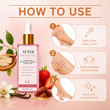 Nourishing After Hair Removal Oil for Smooth Soft Skin