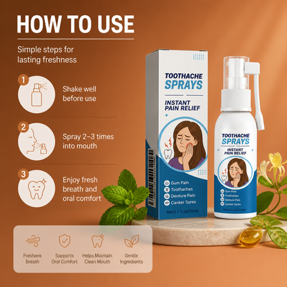 Oral Care Spray – Fresh Breath Support With Gentle Ingredients