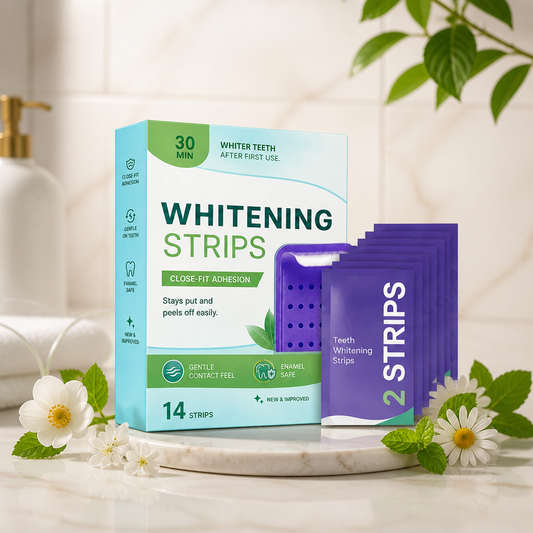 Teeth Whitening Strips – Gentle Formula For A Brighter Smile