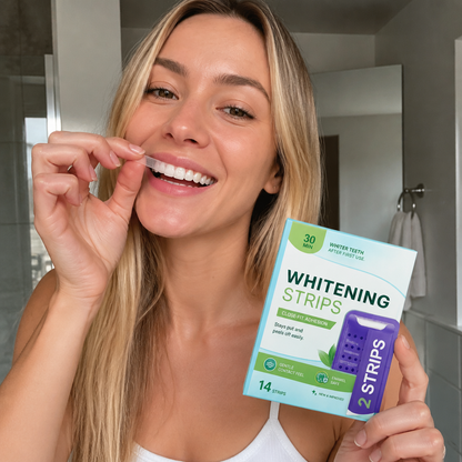 Teeth Whitening Strips – Gentle Formula For A Brighter Smile