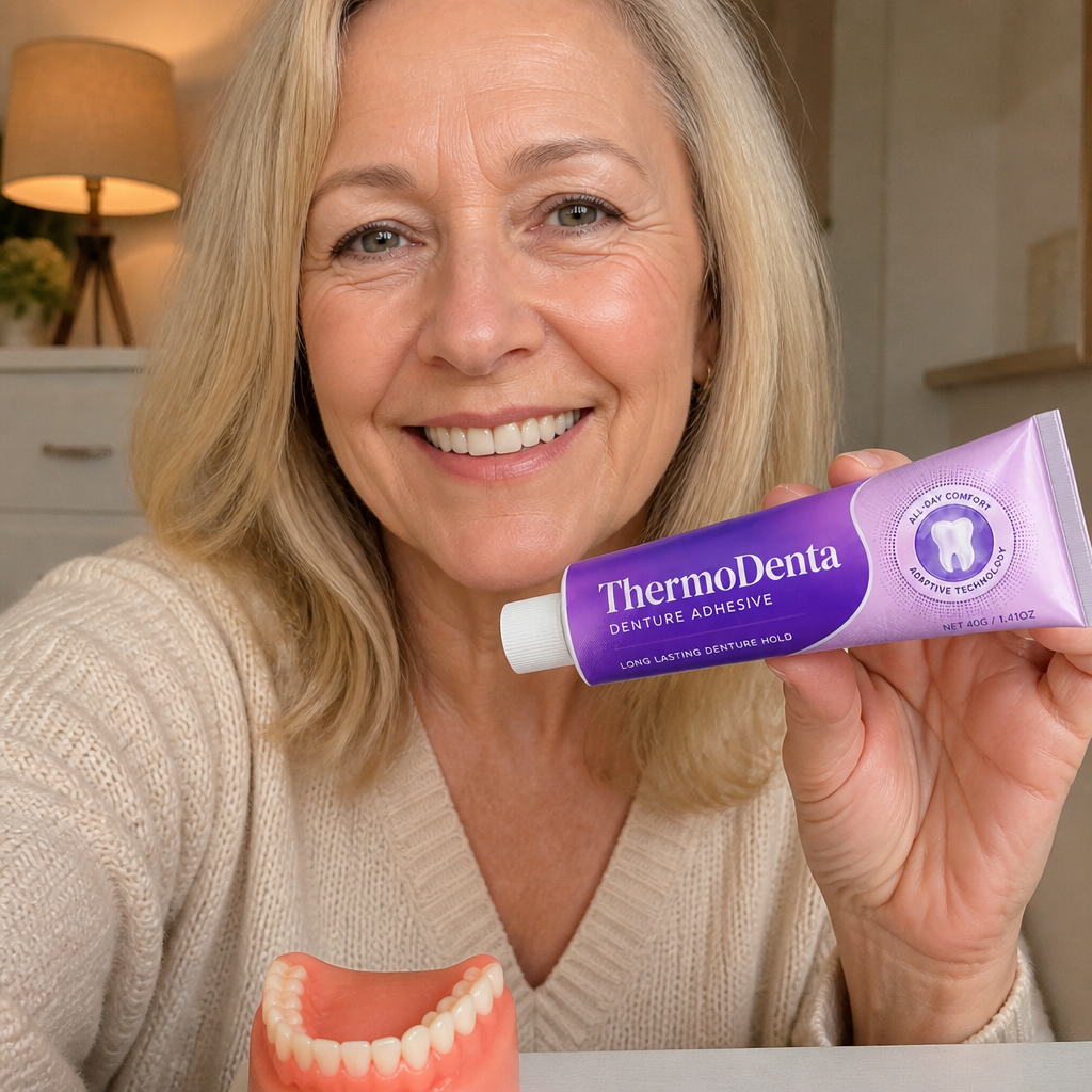 Denture Adhesive Cream – Long-Lasting Hold For Comfortable Wear