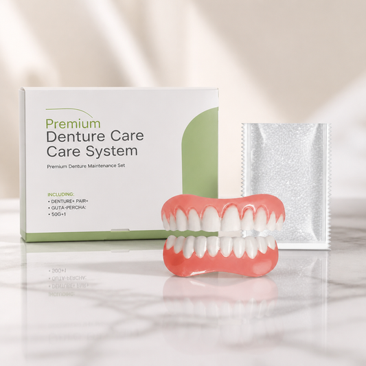 Custom Fit Denture Repair Gel – Comfortable Secure Hold Solution
