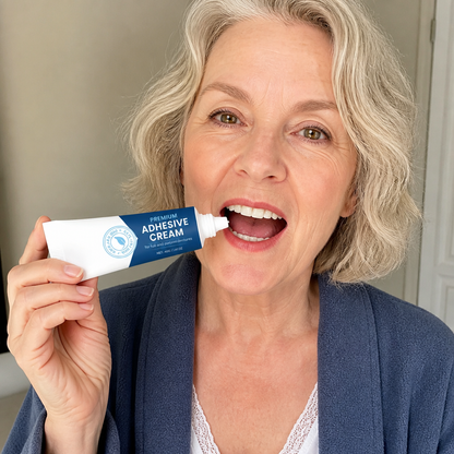 Premium Denture Adhesive Cream – Strong Hold For Comfortable Wear