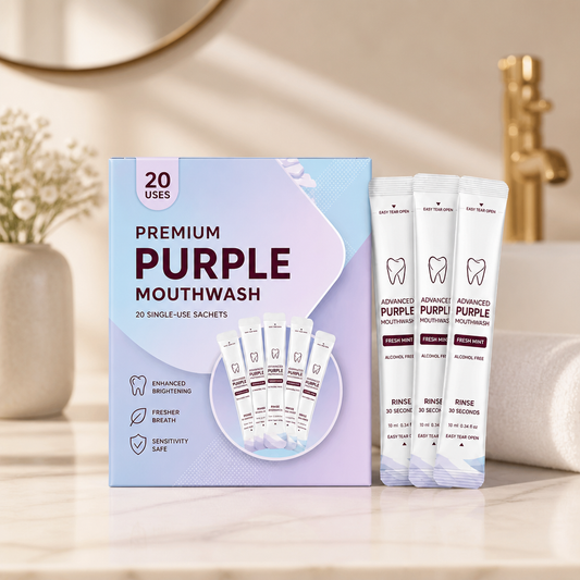 Hydroxyapatite Whitening Mouth Strips – Fresh Breath & Gentle Care