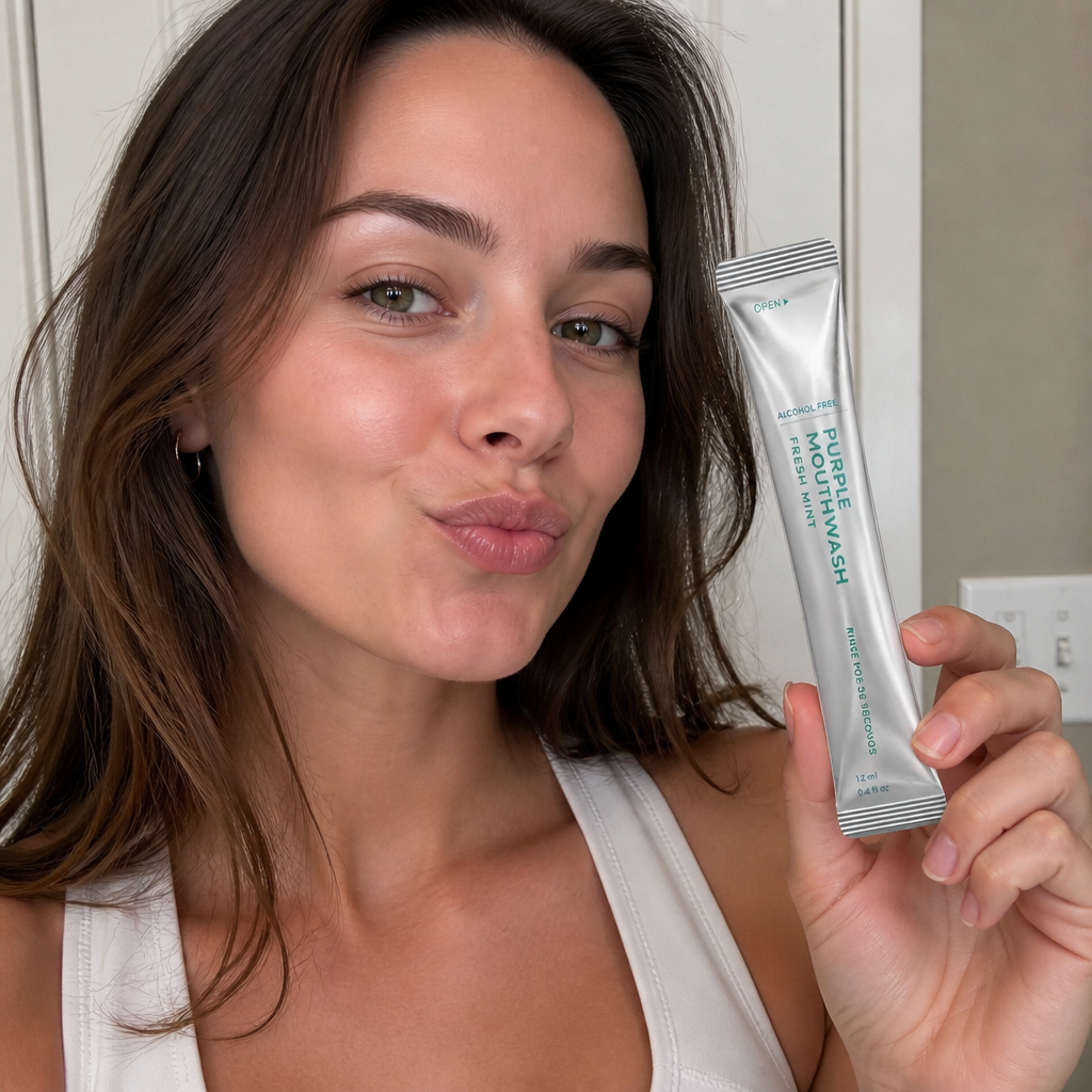Portable Mint Mouthwash Sachets – Fresh Oral Care For Daily Use