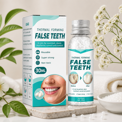 Temporary Tooth Repair Beads – Moldable Cosmetic Tooth Replacement