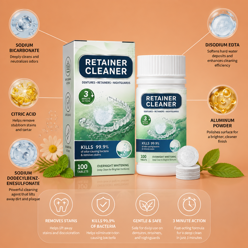 Denture Cleaning Tablets – Fresh & Effective Care For Dental Appliances