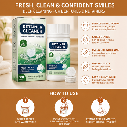 Denture Cleaning Tablets – Fresh & Effective Care For Dental Appliances