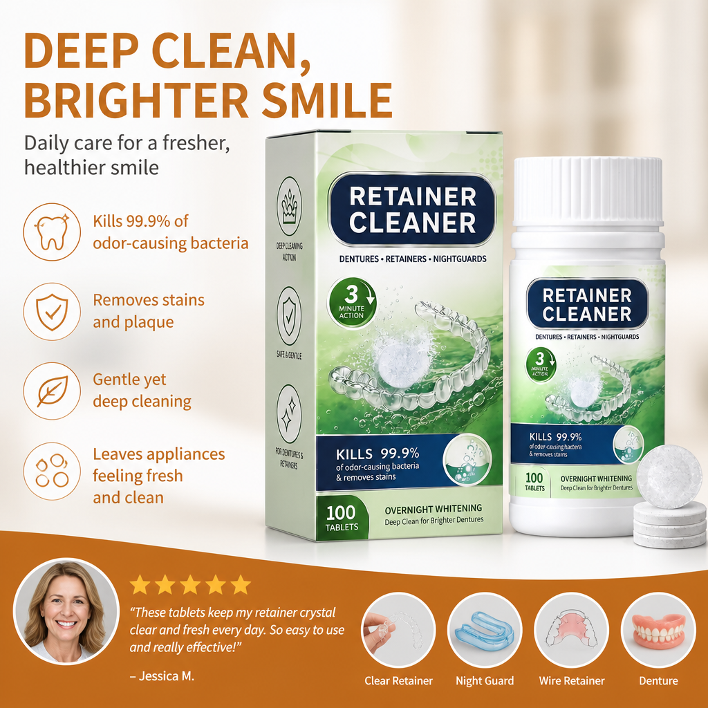 Denture Cleaning Tablets – Fresh & Effective Care For Dental Appliances
