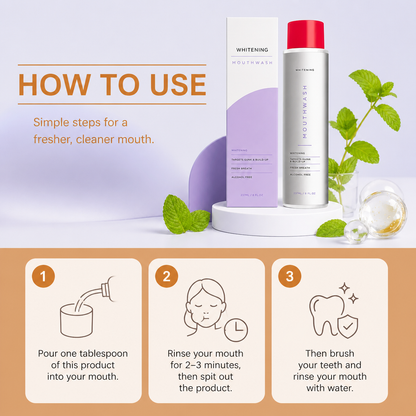 Refreshing Mint Oral Rinse – Gentle Daily Mouth Care Formula