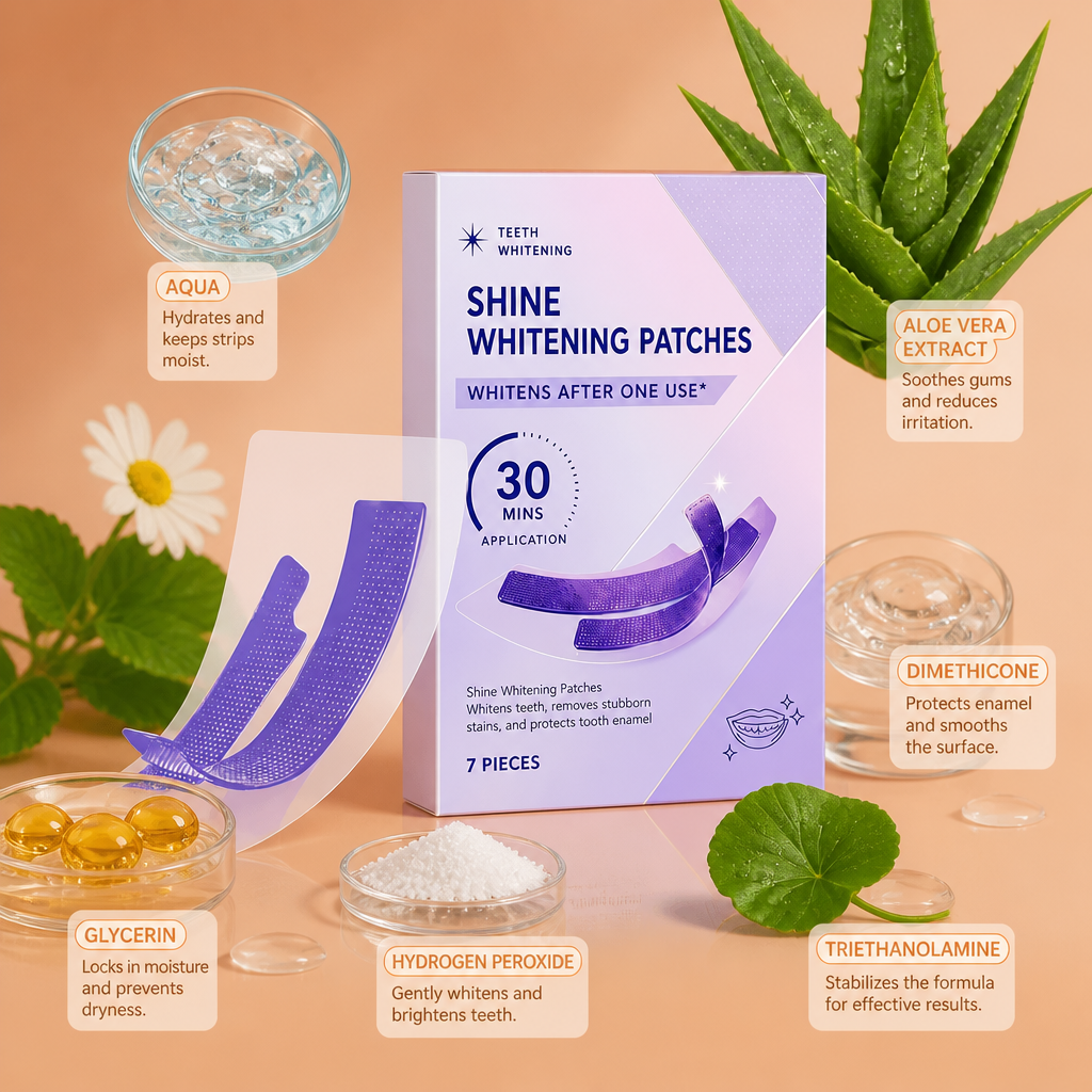 Hydrogel Teeth Whitening Strips – Gentle Smile Brightening Care