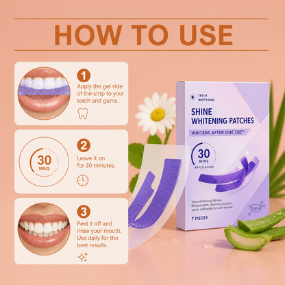 Hydrogel Teeth Whitening Strips – Gentle Smile Brightening Care