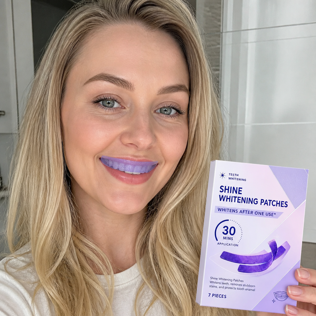 Hydrogel Teeth Whitening Strips – Gentle Smile Brightening Care