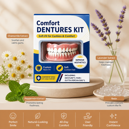Custom Fit Denture Repair Gel – Comfortable Natural-Looking Denture Solution