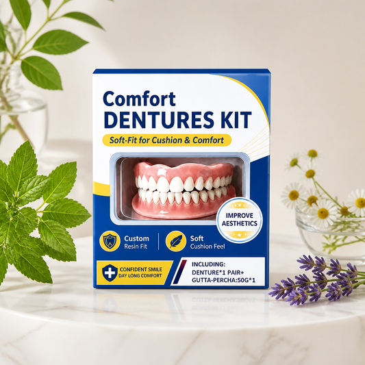 Custom Fit Denture Repair Gel – Comfortable Natural-Looking Denture Solution