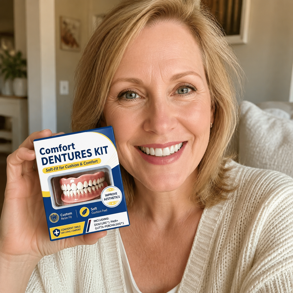 Custom Fit Denture Repair Gel – Comfortable Natural-Looking Denture Solution