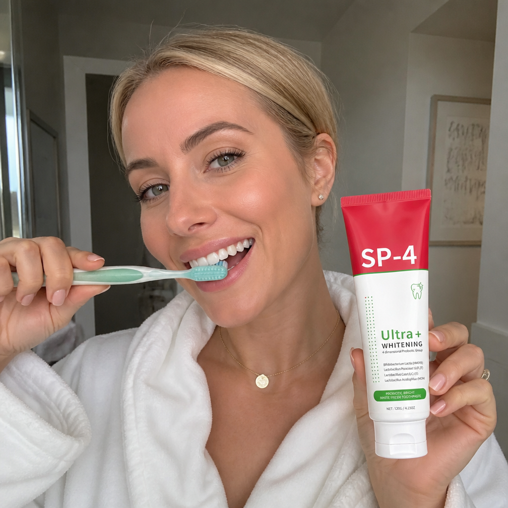 Fresh Breath Whitening Toothpaste – Gentle Stain Removal & Mint Care