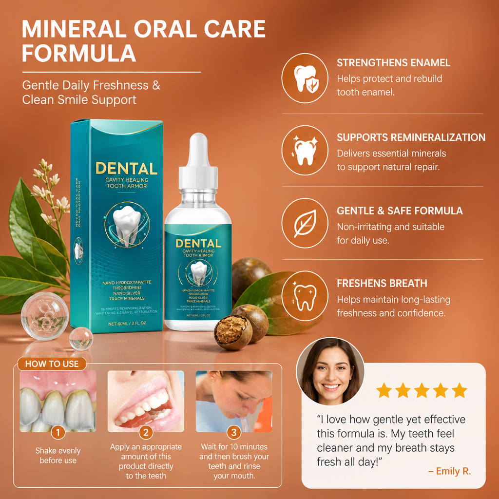Mineral Oral Care Formula – Gentle Daily Freshness & Clean Smile Support