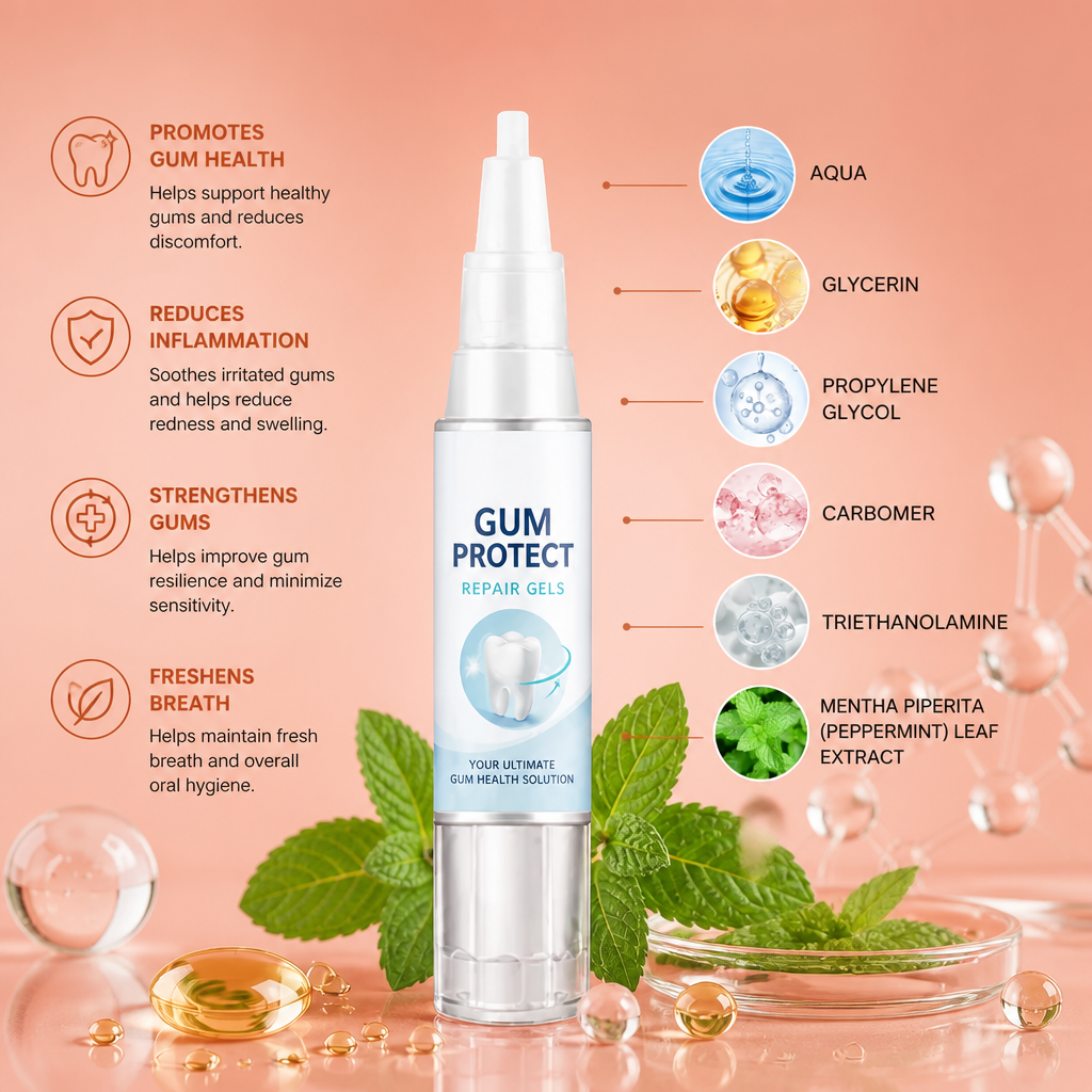 Gum Care Gel – Soothing Formula for Fresh and Healthy-Looking Gums
