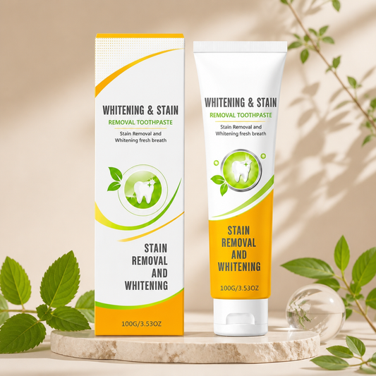 Whitening Toothpaste – Gentle Stain Removal for a Fresh Smile