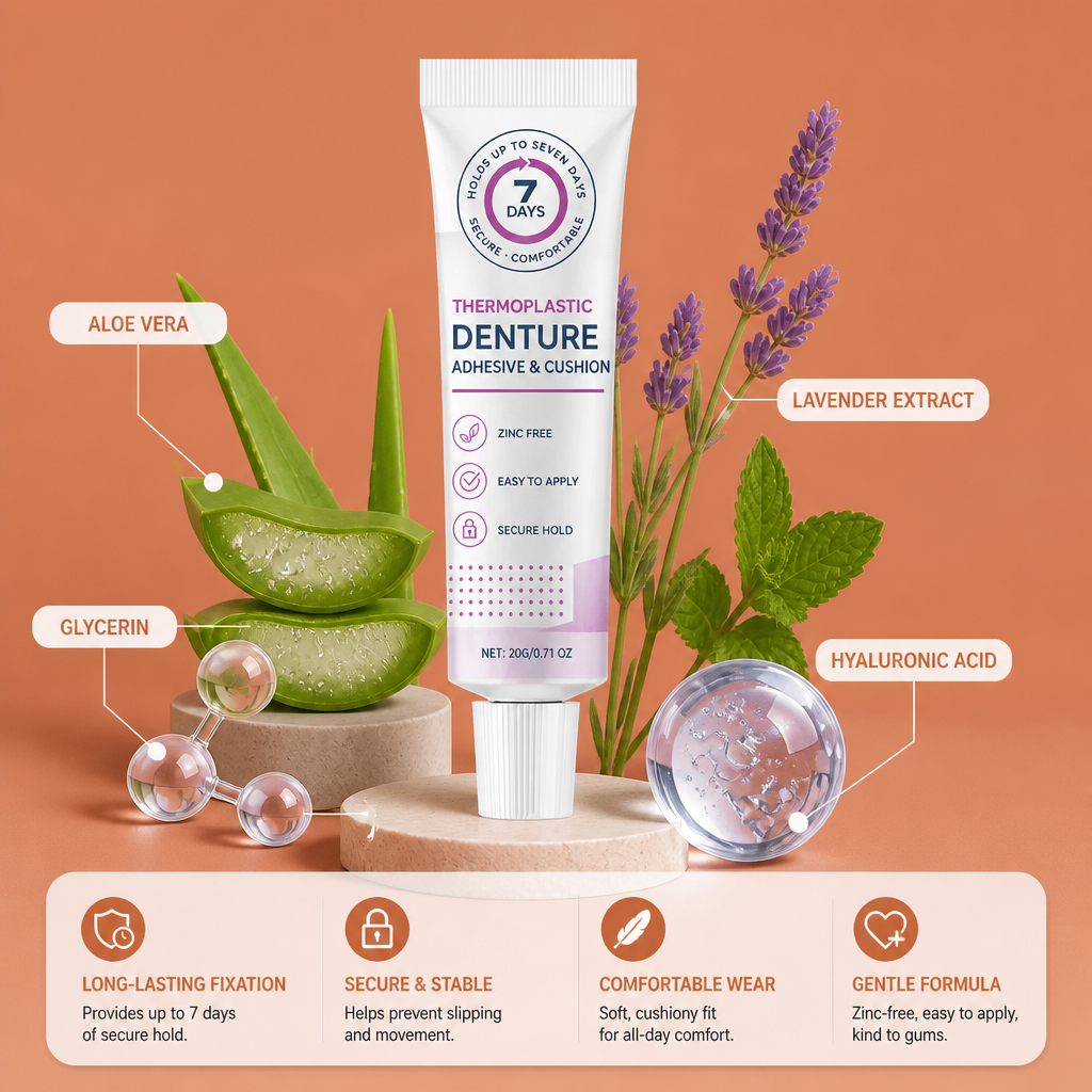 Denture Adhesive Cream – Long-Lasting Comfort And Secure Fit