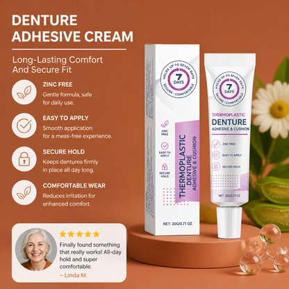 Denture Adhesive Cream – Long-Lasting Comfort And Secure Fit