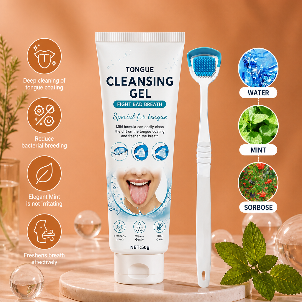 Tongue Cleaning Gel – Fresh Breath Support For Daily Oral Care