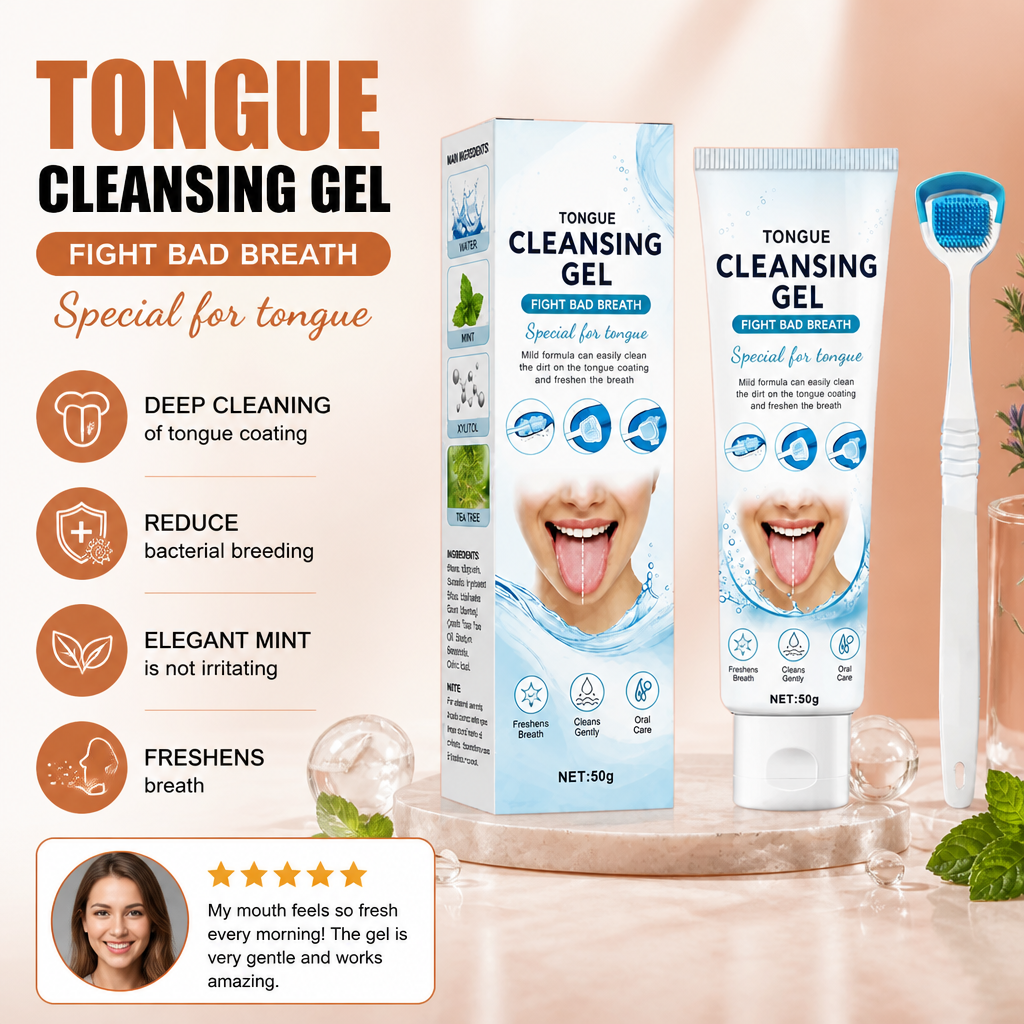 Tongue Cleaning Gel – Fresh Breath Support For Daily Oral Care
