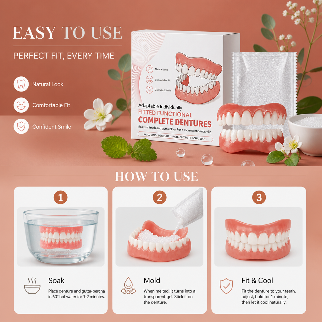 Comfort Fit Dentures – Natural-Looking Smile For Everyday Wear