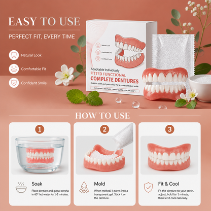 Comfort Fit Dentures – Natural-Looking Smile For Everyday Wear
