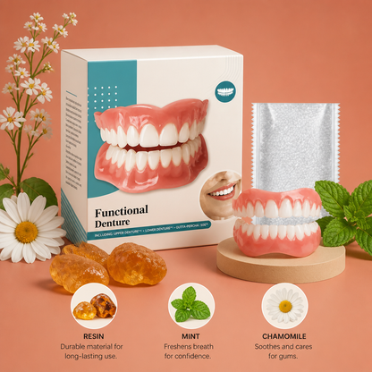 Functional Dentures – Comfortable Fit For A Natural-Looking Smile