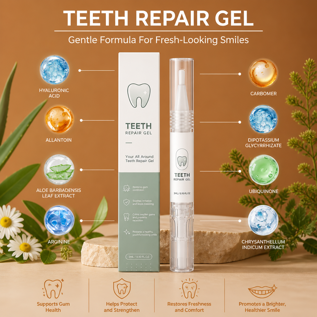 Teeth Repair Gel – Gentle Formula For Fresh-Looking Smiles