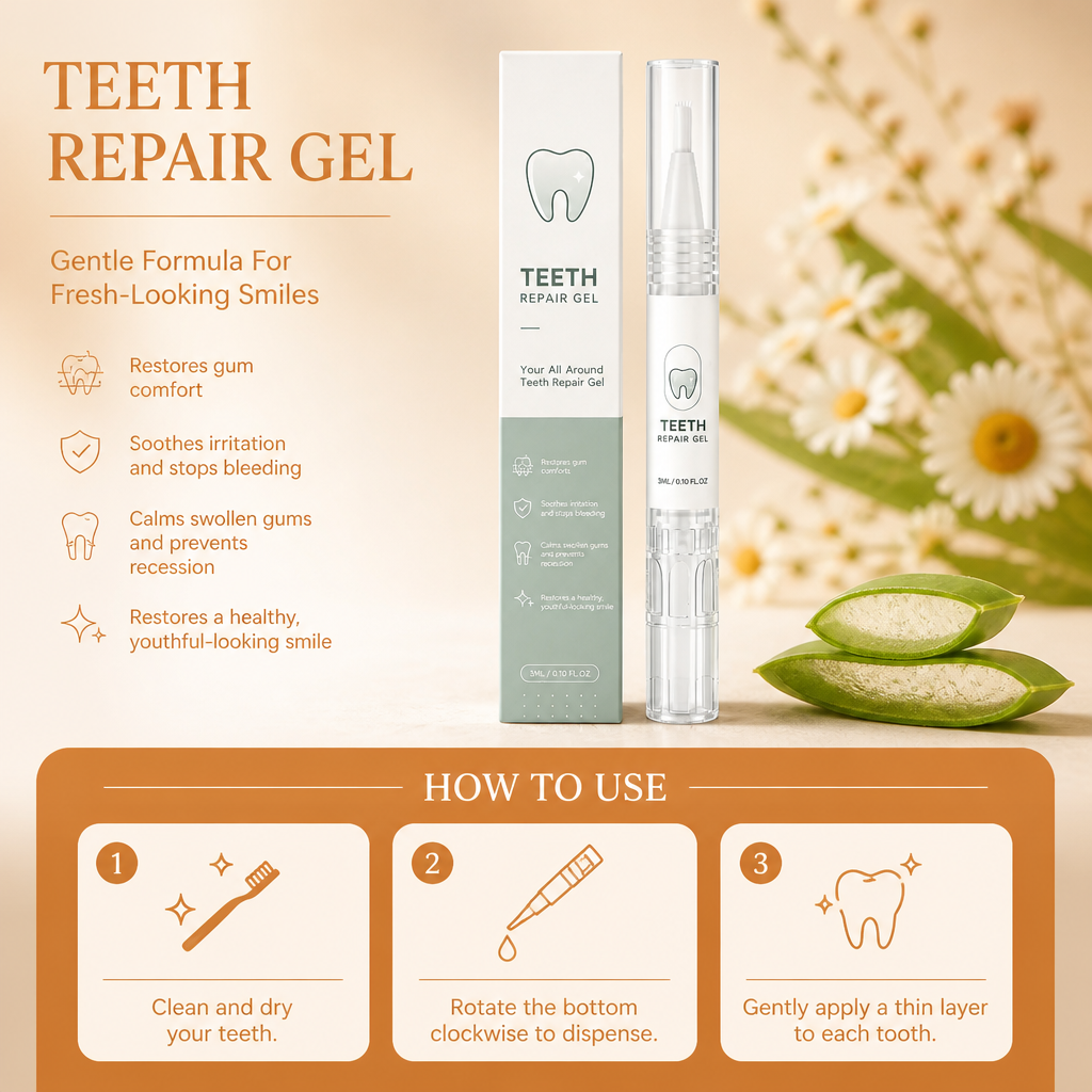 Teeth Repair Gel – Gentle Formula For Fresh-Looking Smiles