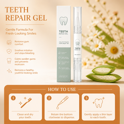 Teeth Repair Gel – Gentle Formula For Fresh-Looking Smiles