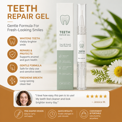 Teeth Repair Gel – Gentle Formula For Fresh-Looking Smiles