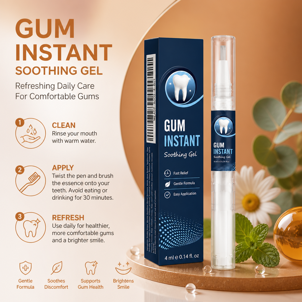 Gum Soothing Gel – Refreshing Daily Care For Comfortable Gums