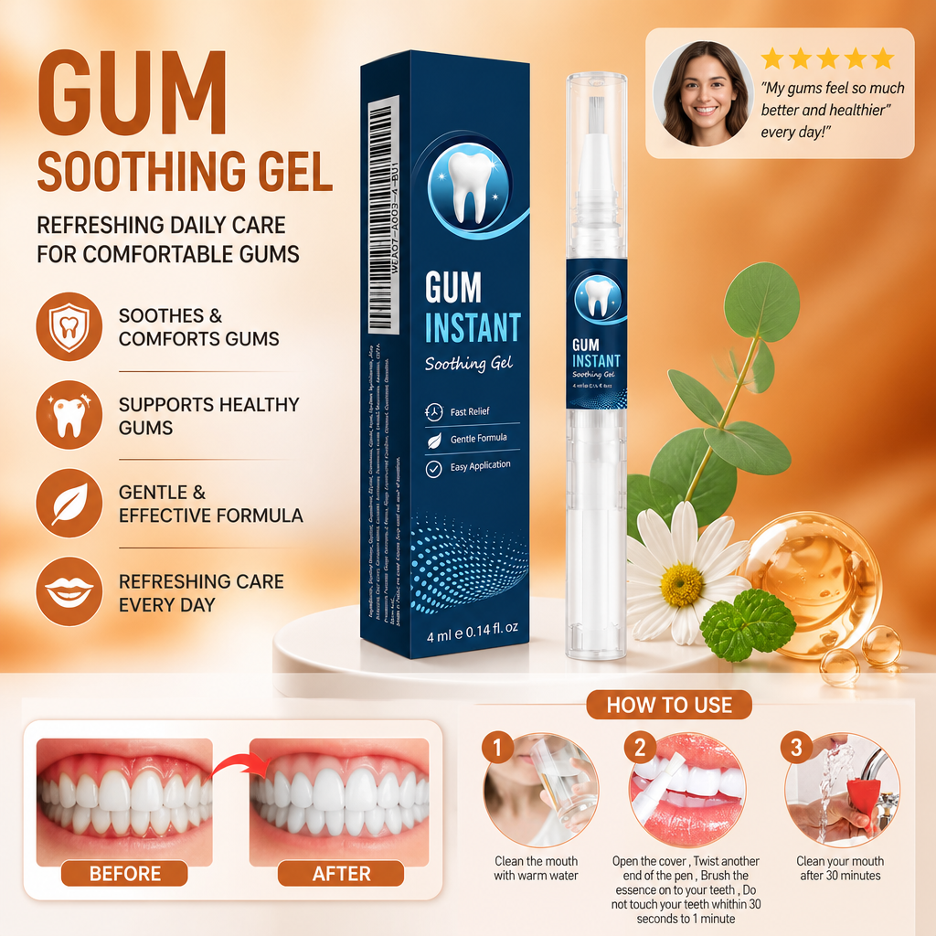 Gum Soothing Gel – Refreshing Daily Care For Comfortable Gums
