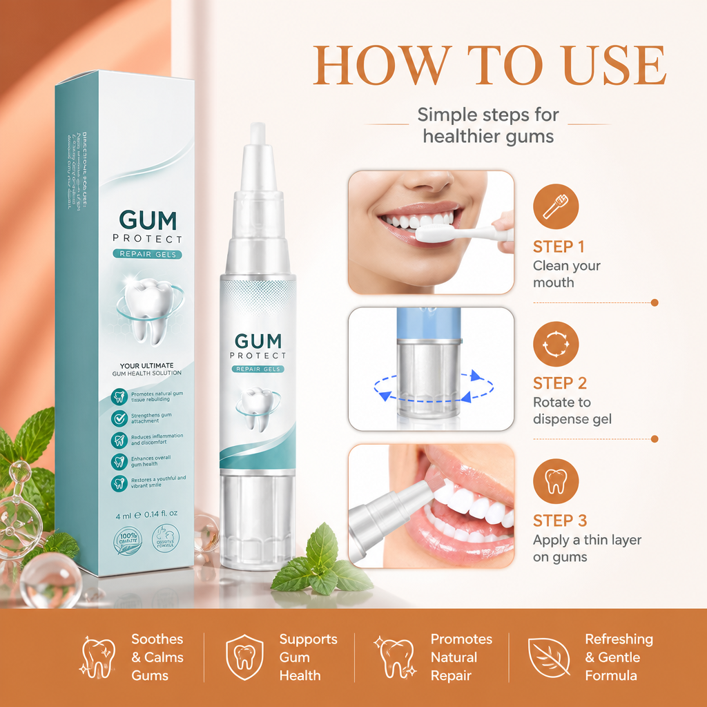 Gum Care Soothing Gel – Refreshing Daily Oral Care Formula