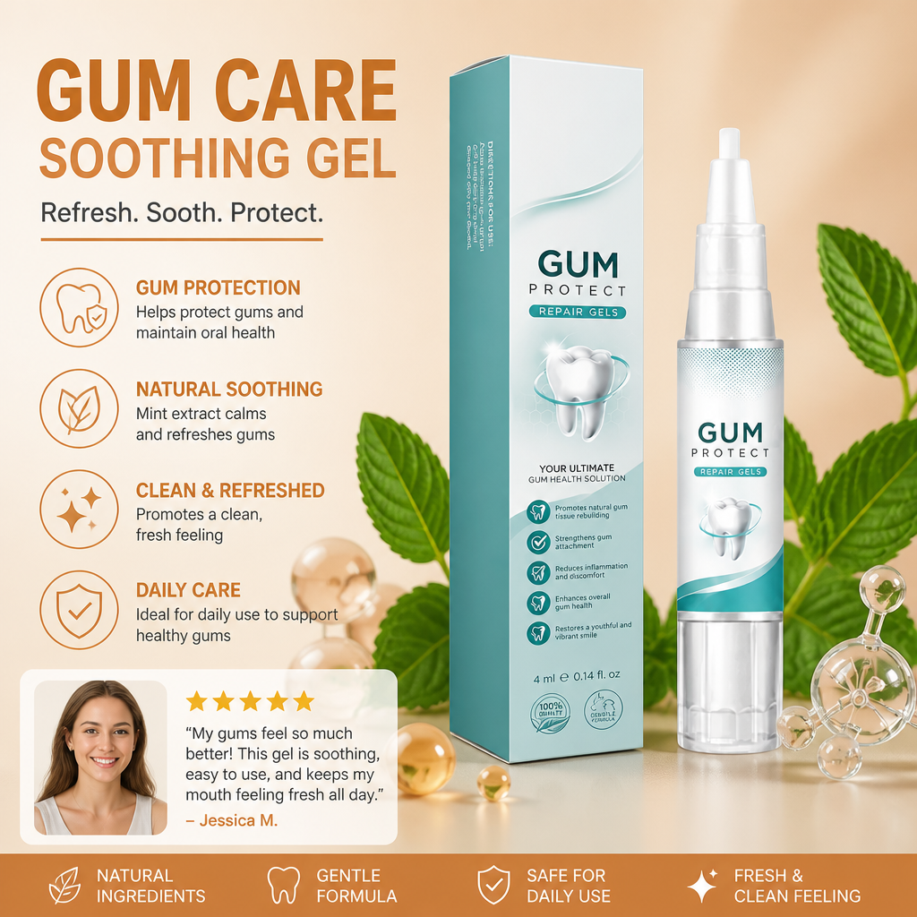 Gum Care Soothing Gel – Refreshing Daily Oral Care Formula